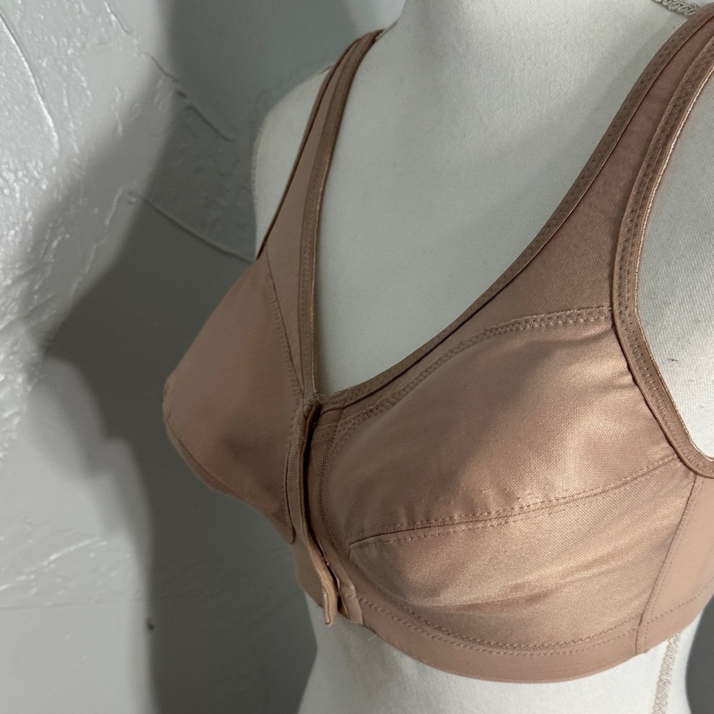 Glamorise Brown Full Support Bra - Picture 5 of 8